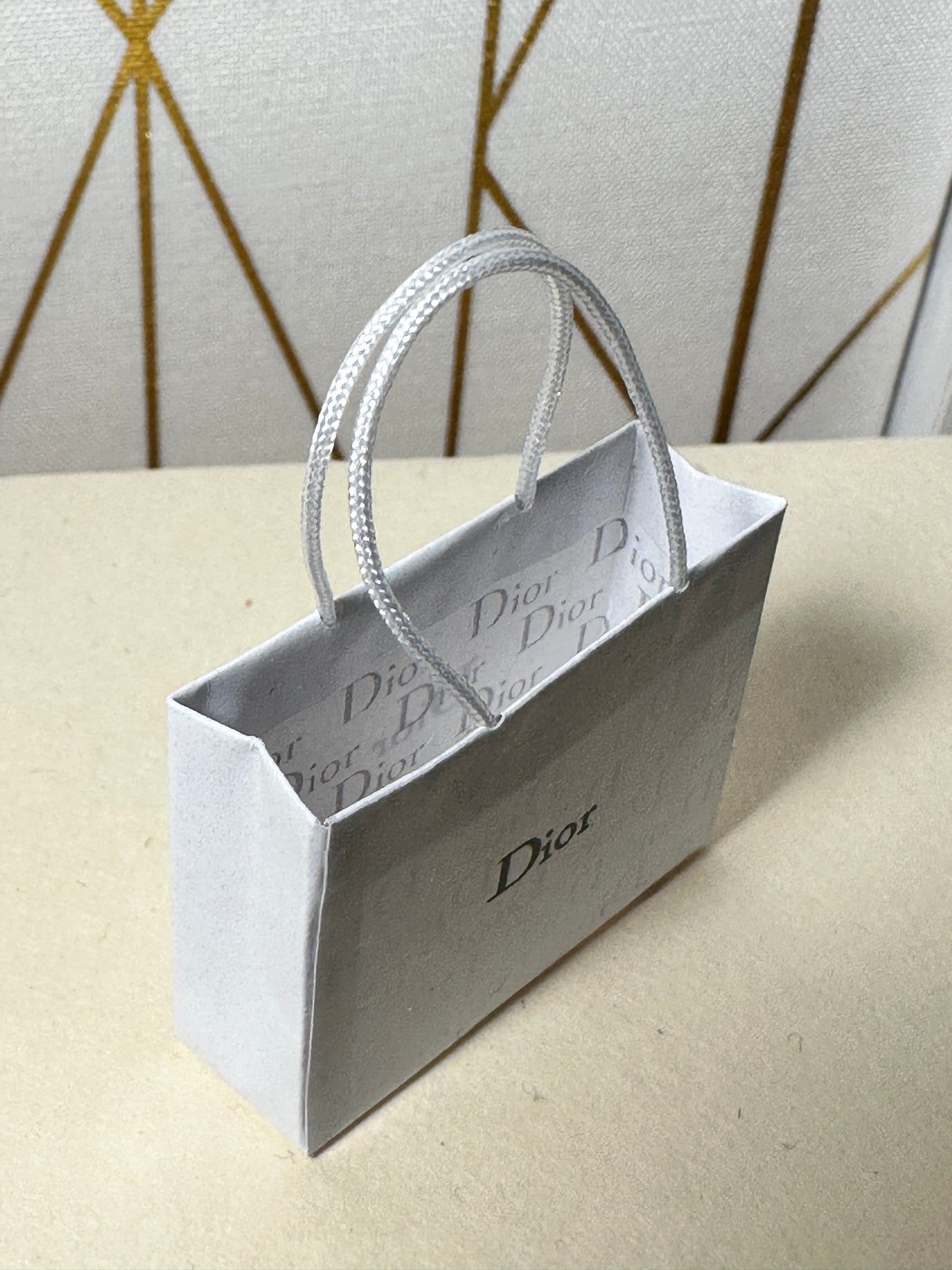 SET OF 5 Miniature Shopping Bags for Fashion Dolls