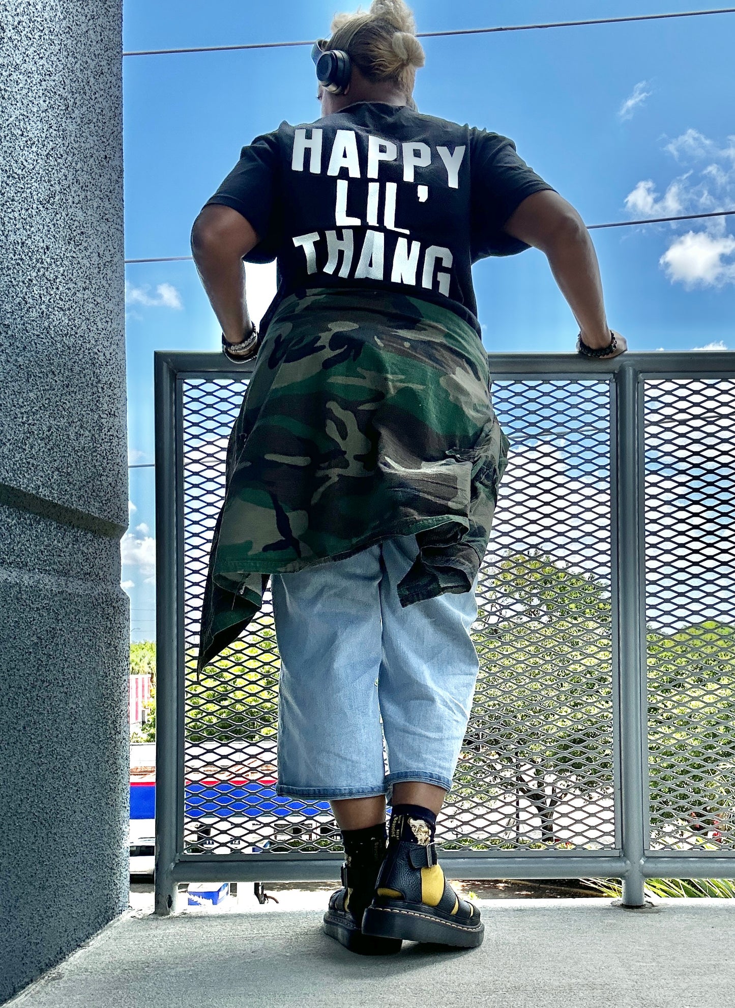 Happy Lil Thang Aesthetic Trendy Graphic Tee