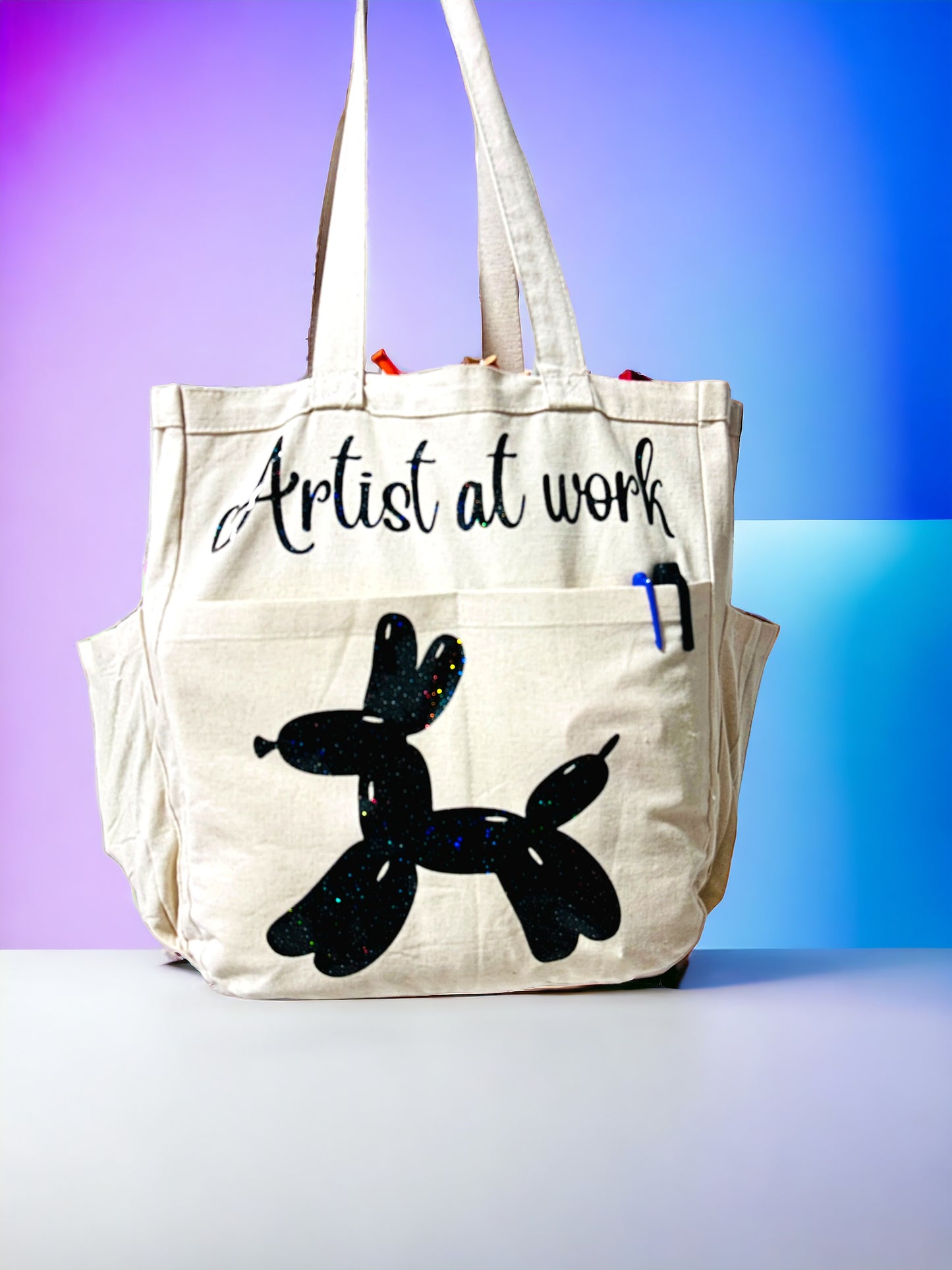 ENTERTAINER CANVAS BAG