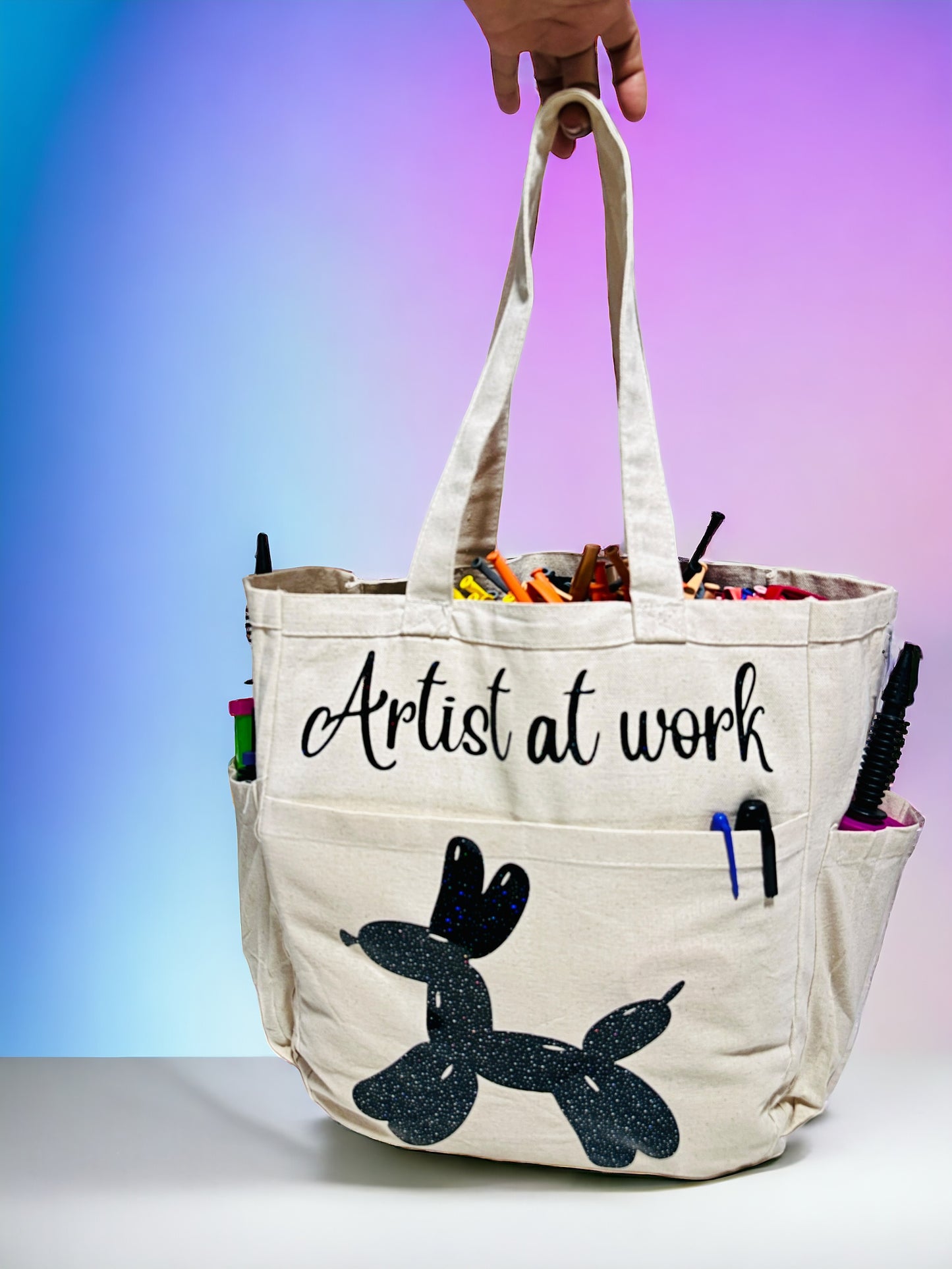 ENTERTAINER CANVAS BAG