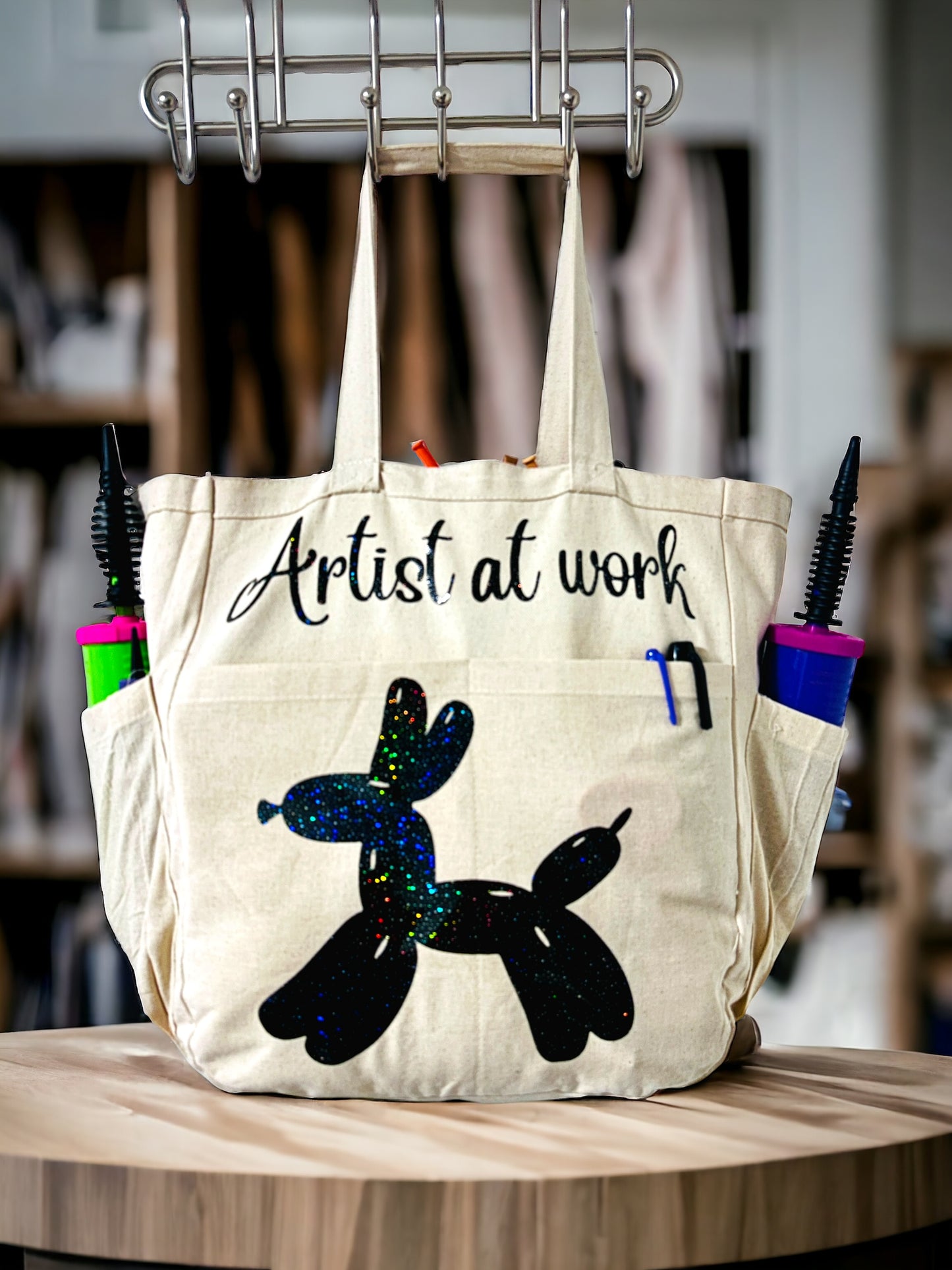 ENTERTAINER CANVAS BAG