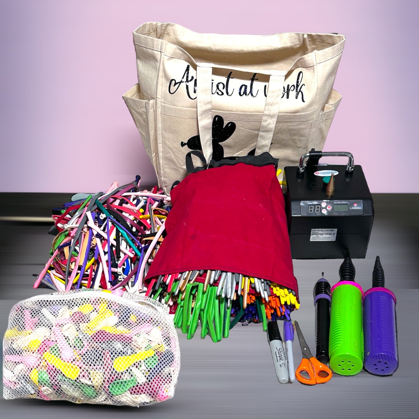 ENTERTAINER CANVAS BAG