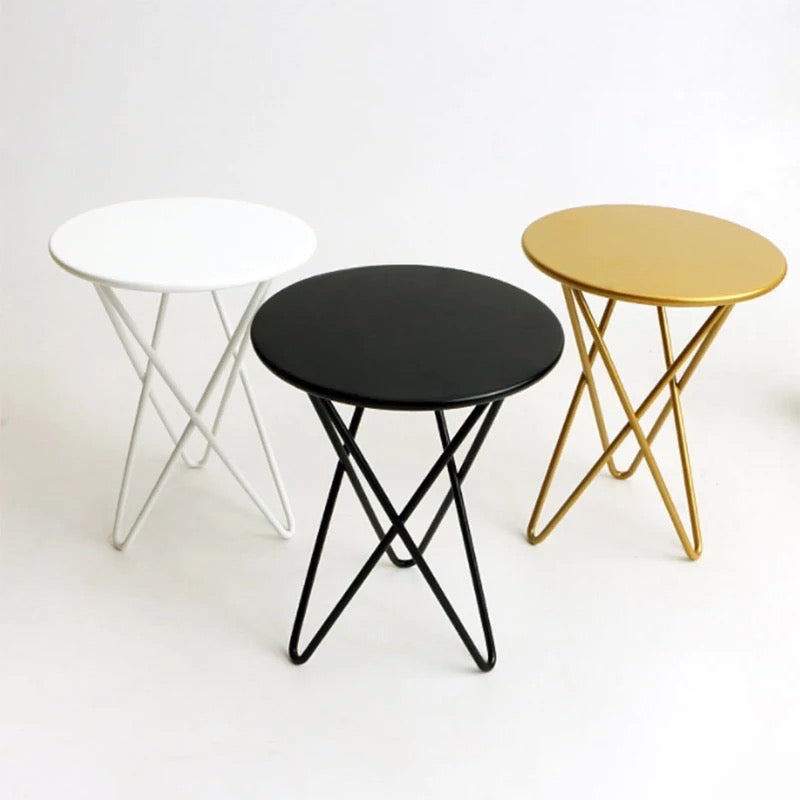 1:6 Scale Miniature High Quality Metal 3 Piece Table and Chairs Set