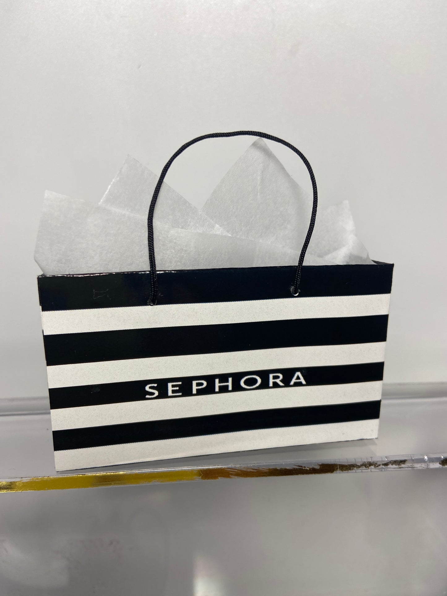 MINIATURE MAKEUP SHOPPING BAGS FOR FASHION DOLL