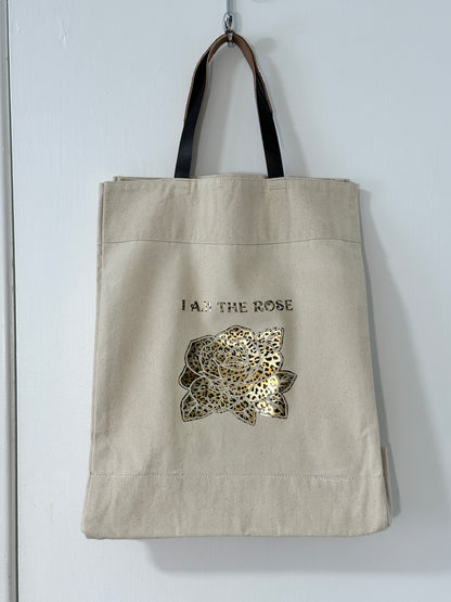 "I AM THE ROSE" CANVAS BAG