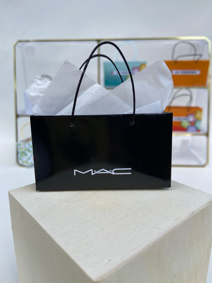 MINIATURE MAKEUP SHOPPING BAGS FOR FASHION DOLL