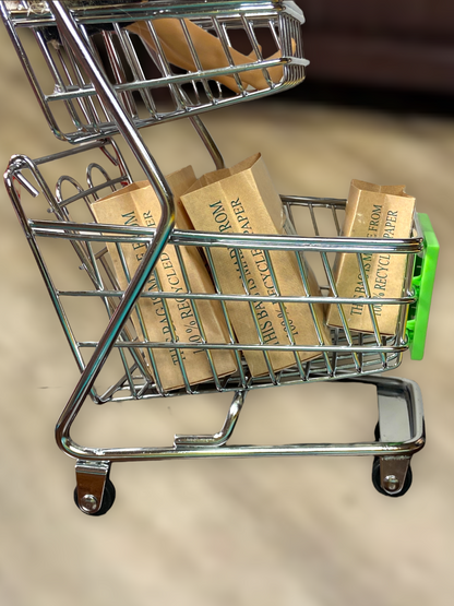 1:6 SCALE Miniature High Quality Metal Shopping Cart